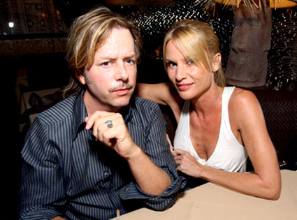 David Spade, Nicollette Sheridan David Spade, Nicollette Sheridan